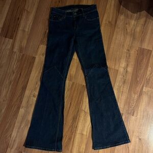 DKNY Dark Indigo Flare Jeans